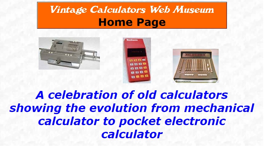 vintage calculatros